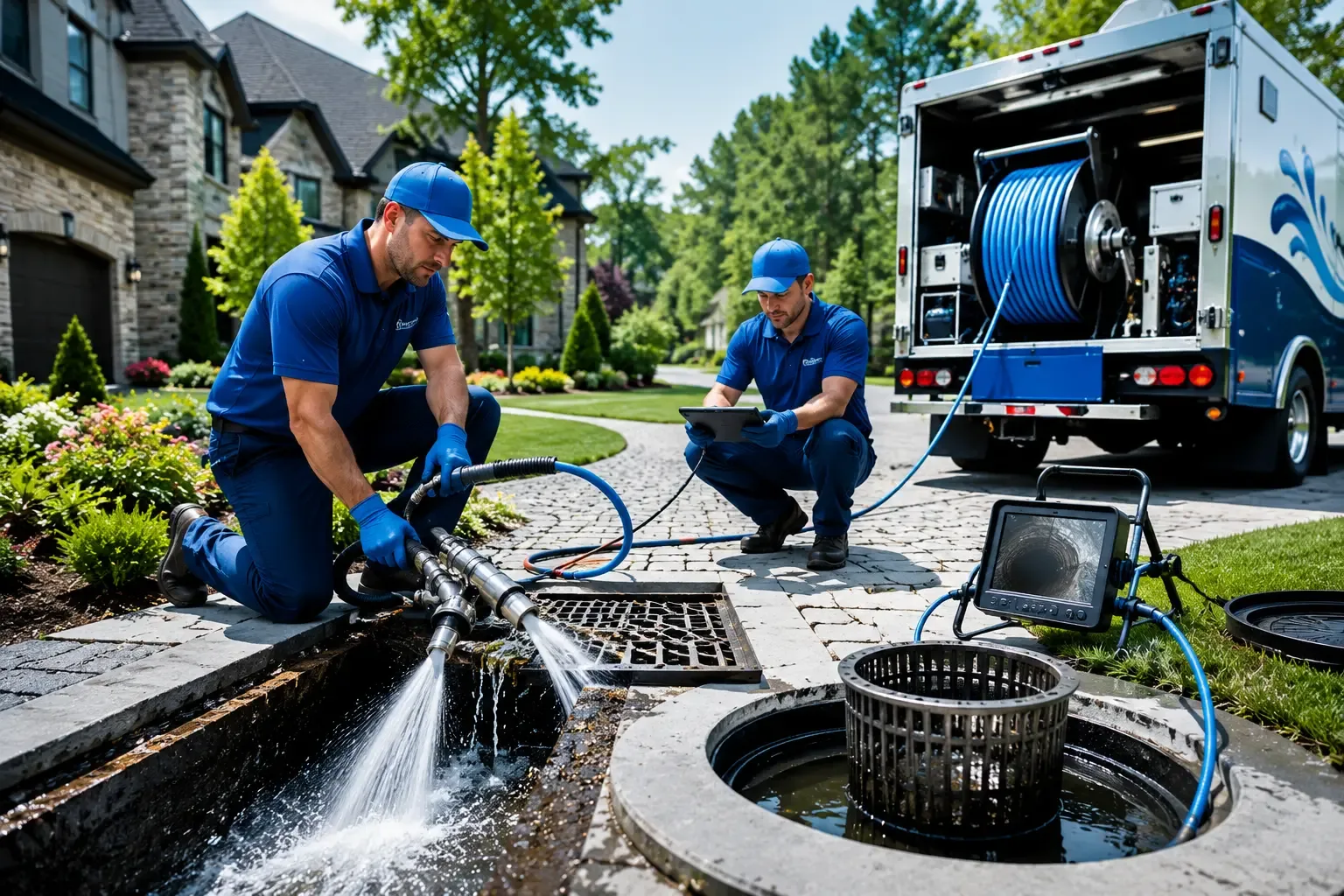 Local outdoor drain cleaning professionals in Colonial Heights, VA