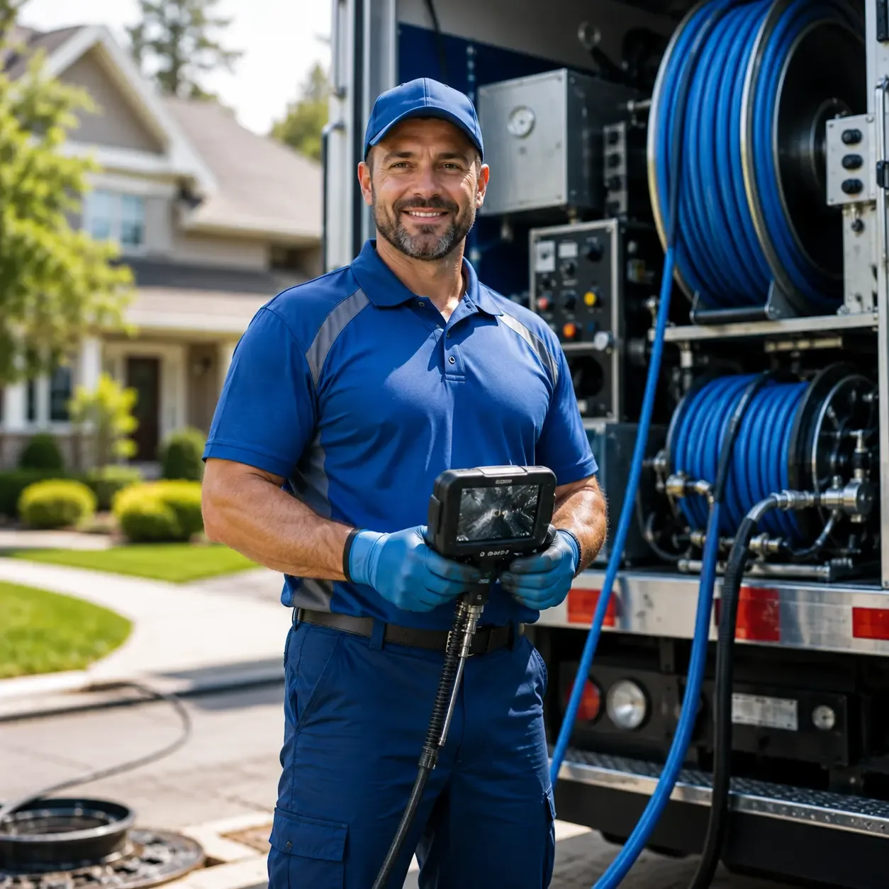 Local outdoor drain cleaning specialists in Colonial Heights, VA